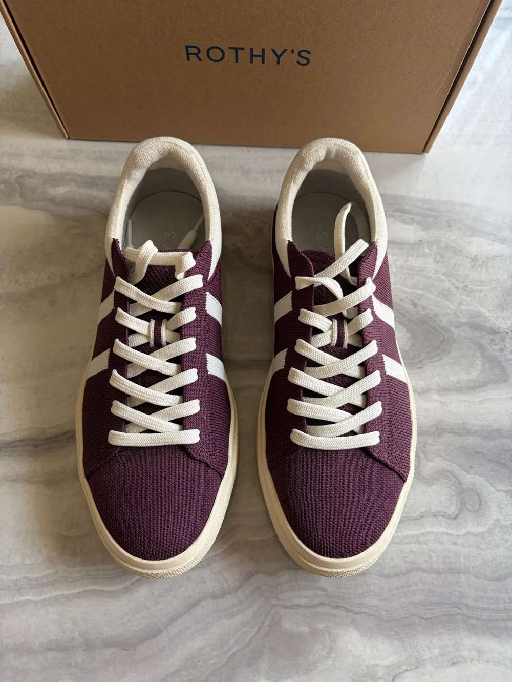 ROTHY’S The Women’s RS02 Sneaker – Burgundy Blitz